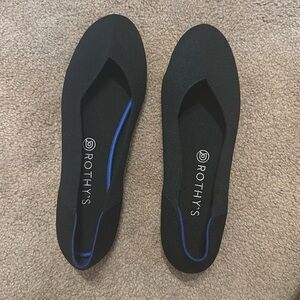 Rothy’s black flats size 10.5